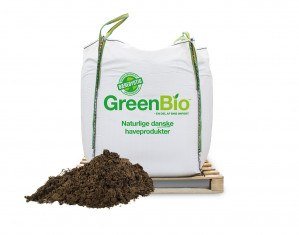 GreenBio Rosenjord - Bigbag á 1.000 liter